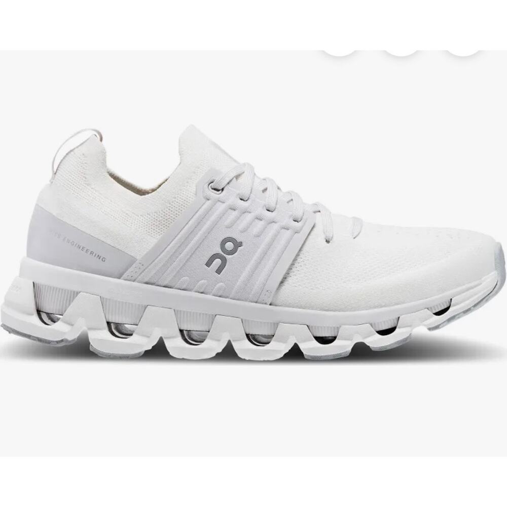 ON Cloudswift 3 Running Trainers Sneakers White Frost Womens Size 8 (39)